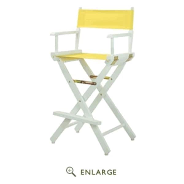 Betterbeds 230-05-021-14 30 in. Directors Chair Honey Oak Frame with Yellow Canvas BE4257065 - main